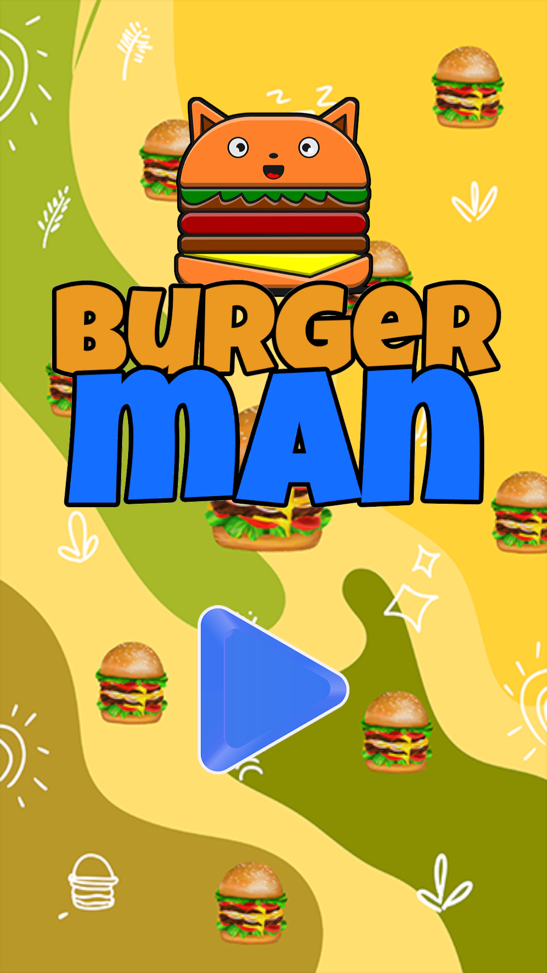 Captura de Tela do Jogo Burger Man Adventures