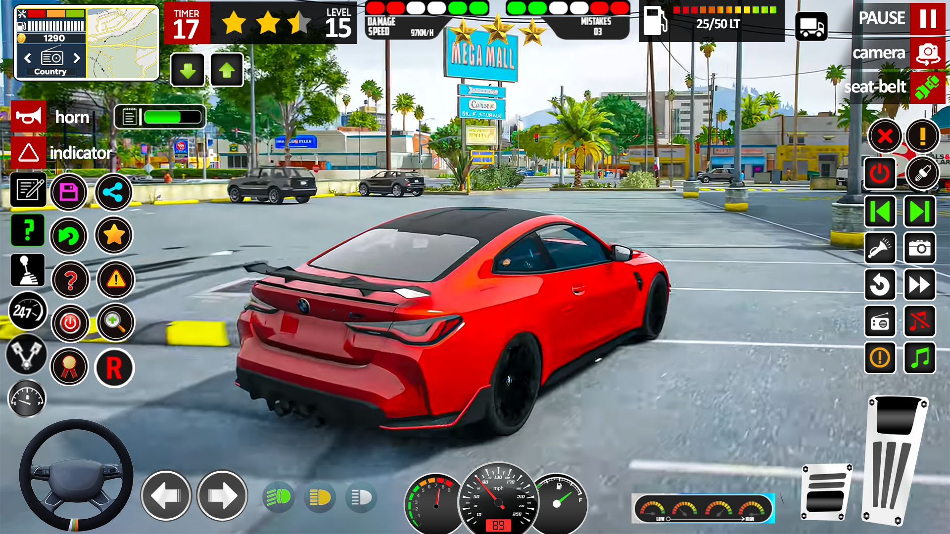City Car Game Driving School Game Screenshot