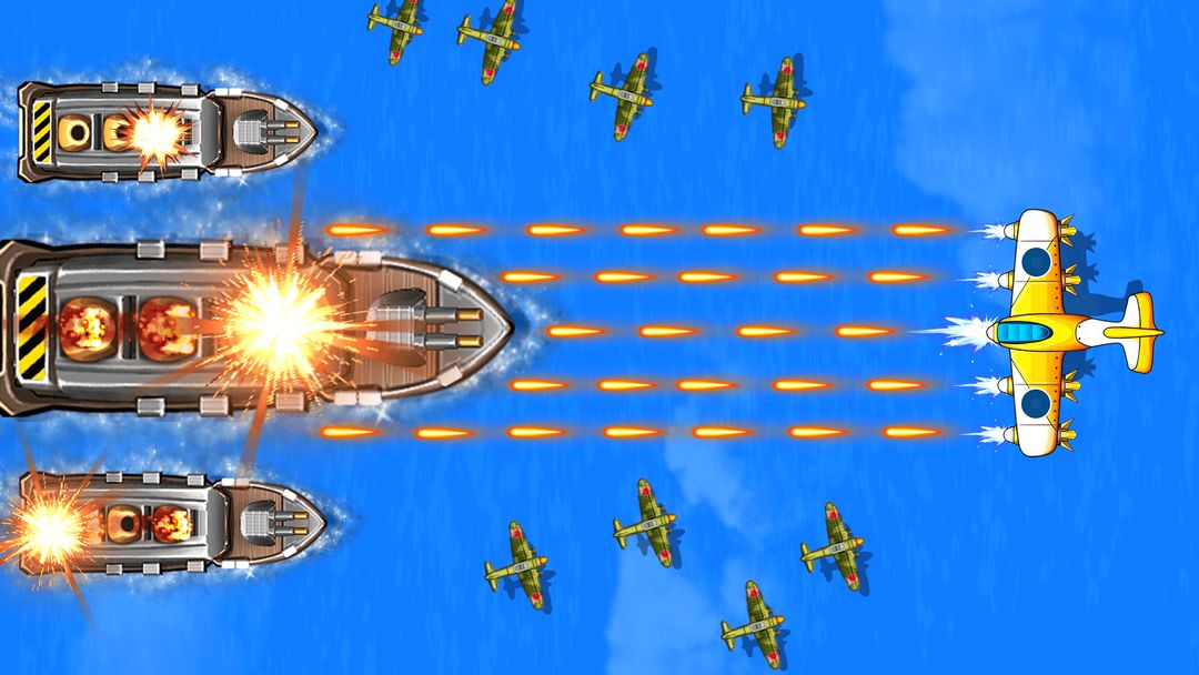 Strike Force- 1945 War screenshot game