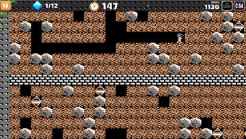 BOULDER DASH 40th Anniversary Game Screenshot