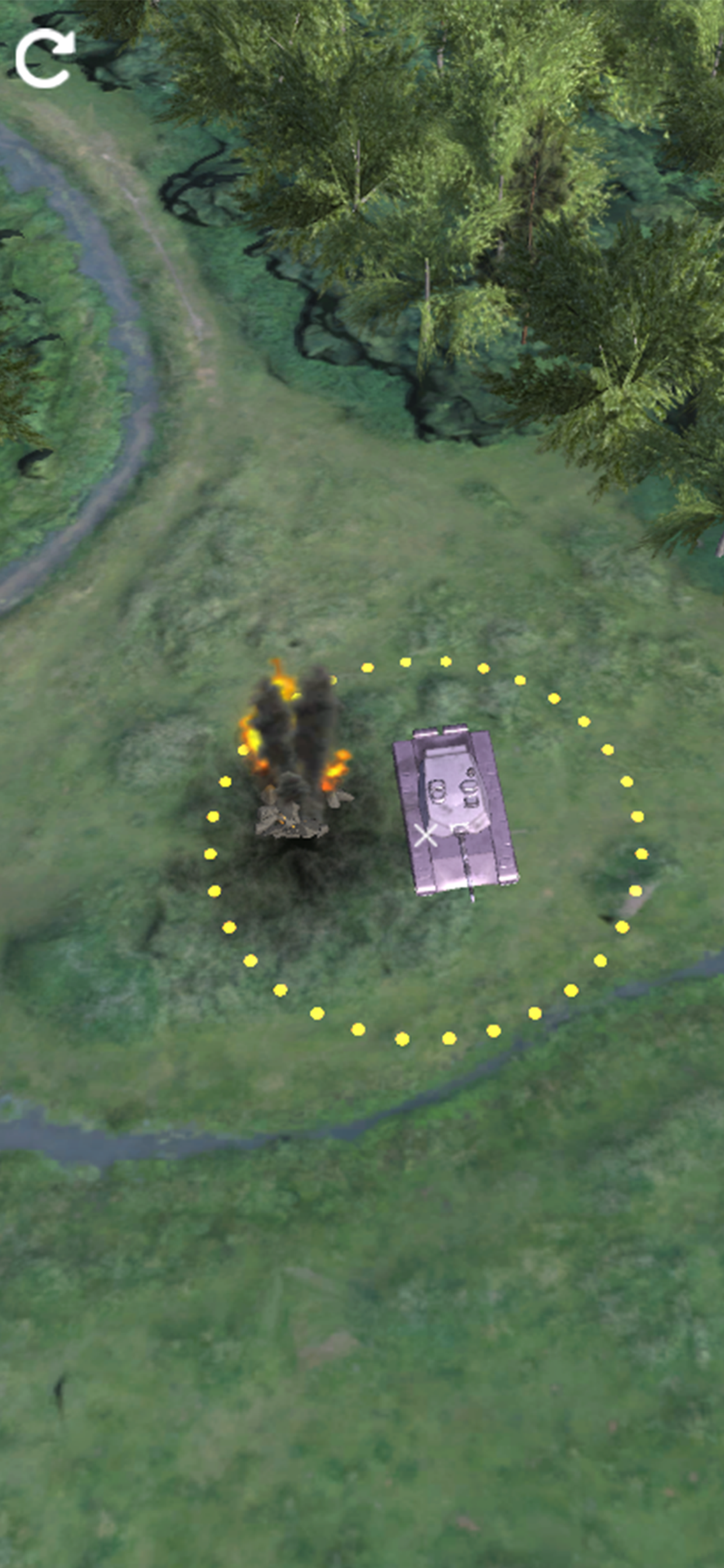 Artillery Strike Game Screenshot
