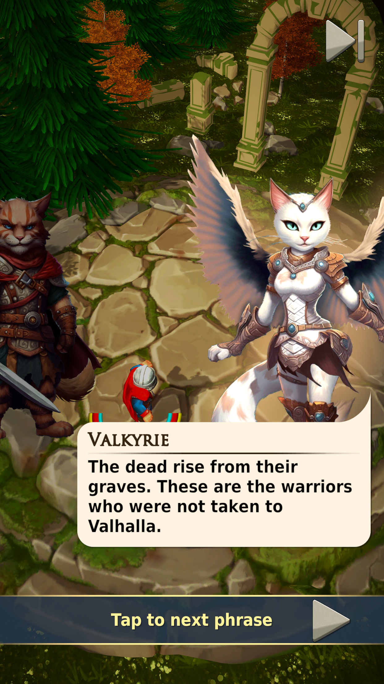 Скриншот игры Cat Viking - Ragnarok Loop