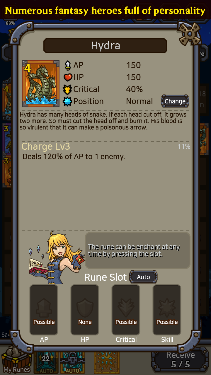 Raising Fantasy ภาพหน้าจอเกม