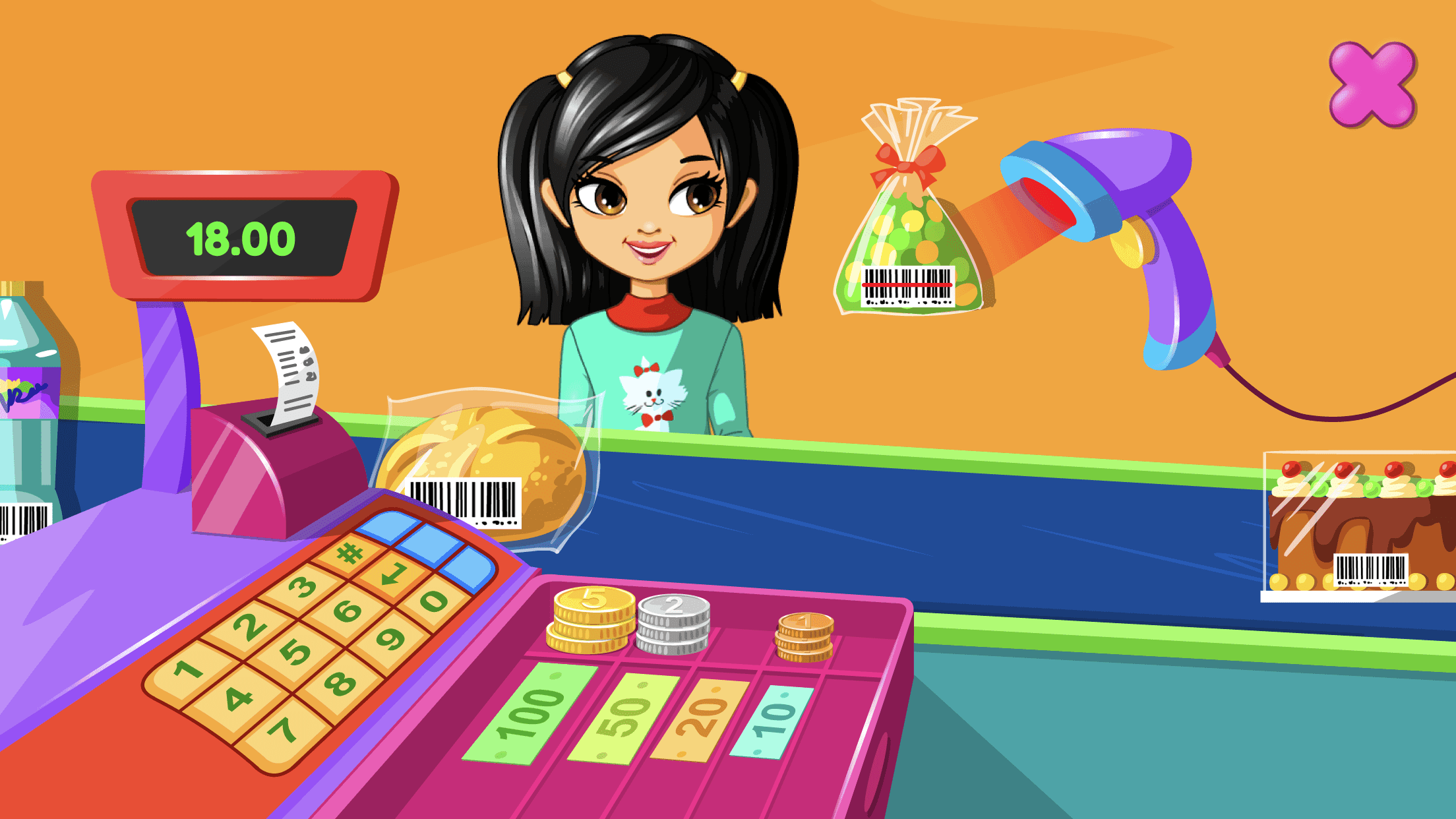 Supermarket Game Game Screenshot