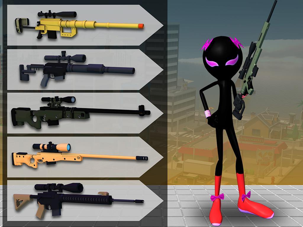 Amazing Hoverboard Sniper 2017 ภาพหน้าจอเกม