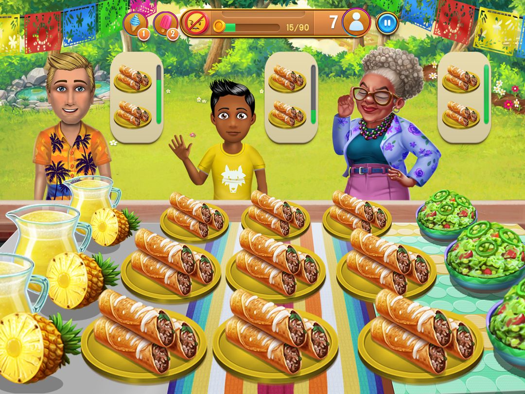 Virtual Families: Cook Off ภาพหน้าจอเกม