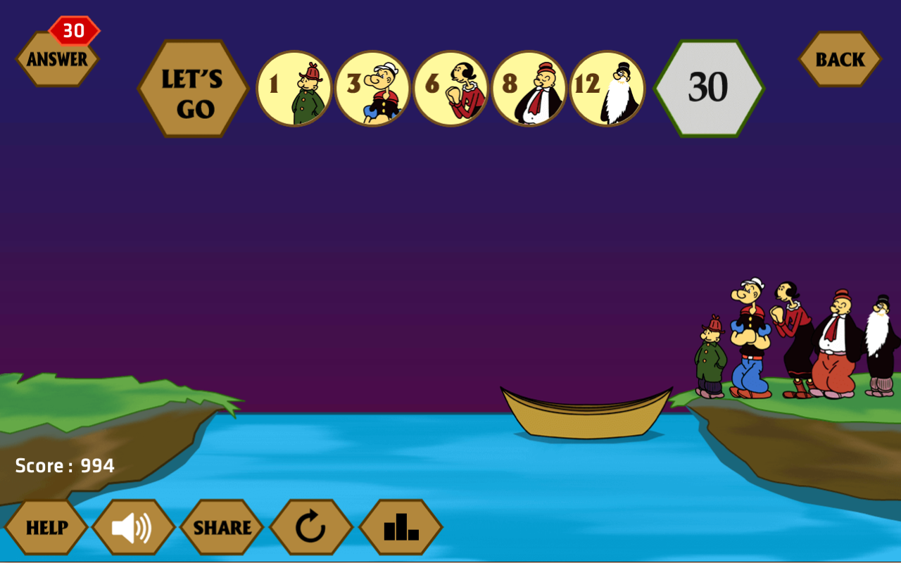 Screenshot of River Crossing IQ - IQ Test