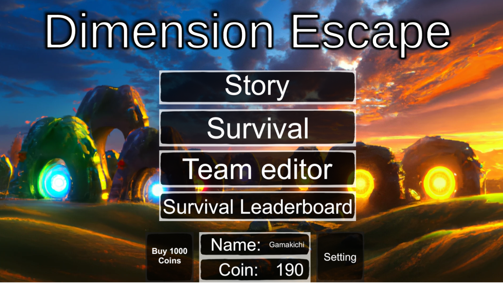 Dimensions - Solo Card Story screenshot game