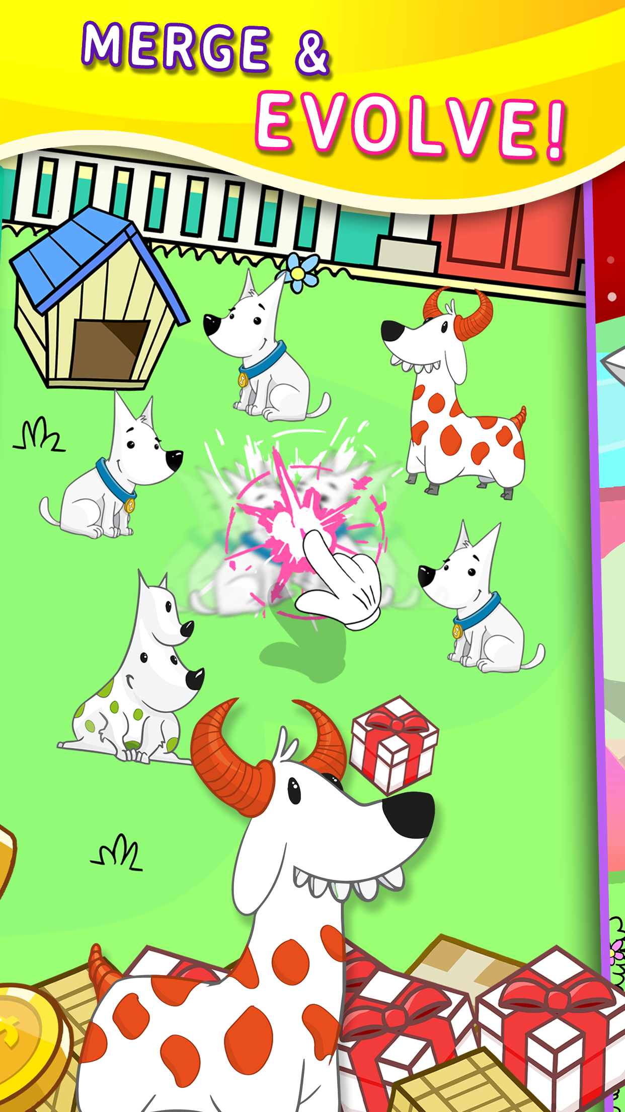 Dog Evolution - 🐶 Clicker ゲームのスクリーンショット