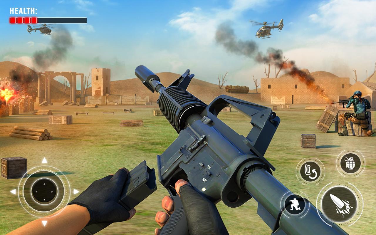 Special Ops FPS Gun Strike 3d Game Screenshot