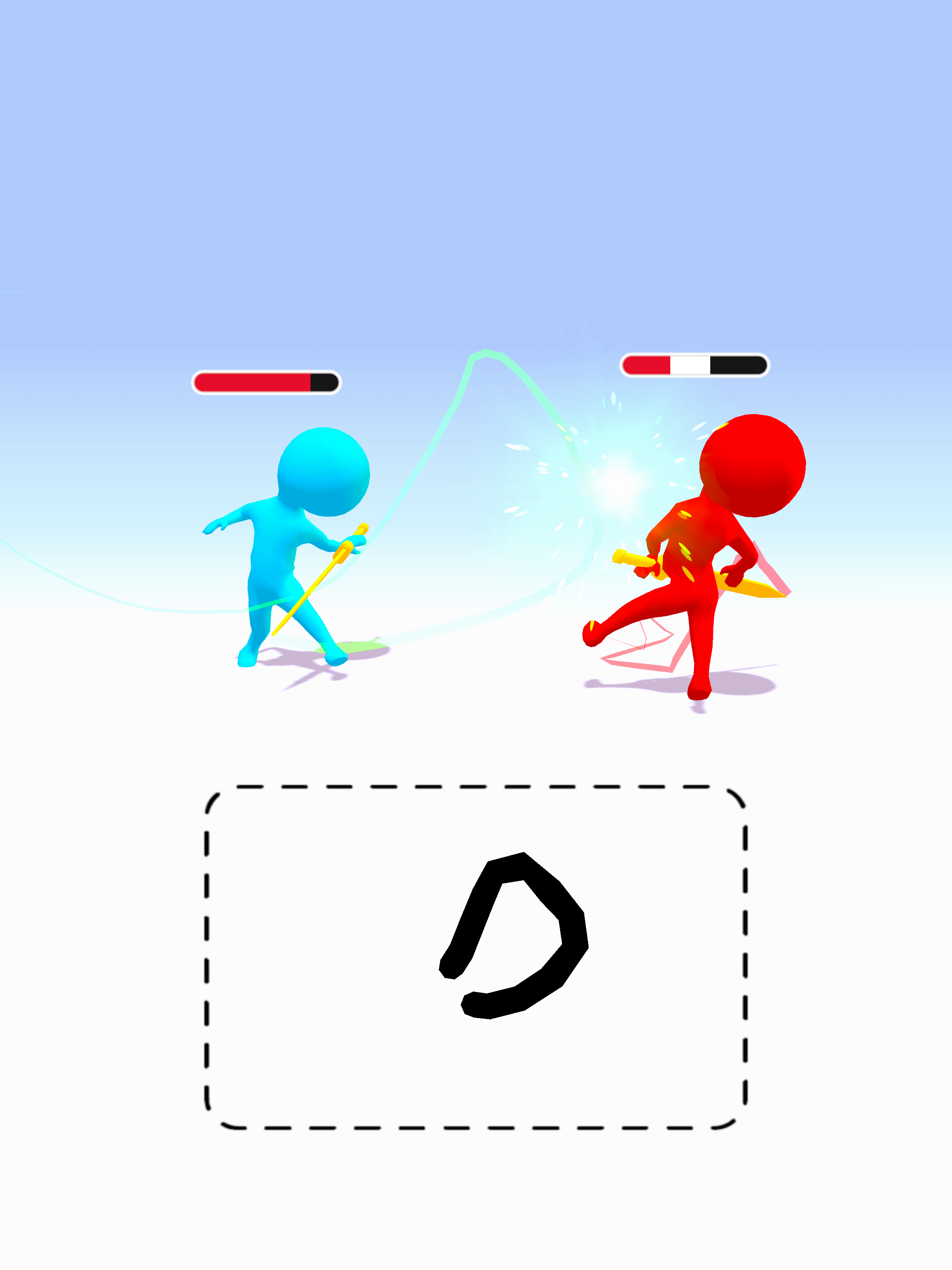 Screenshot of Draw Duel