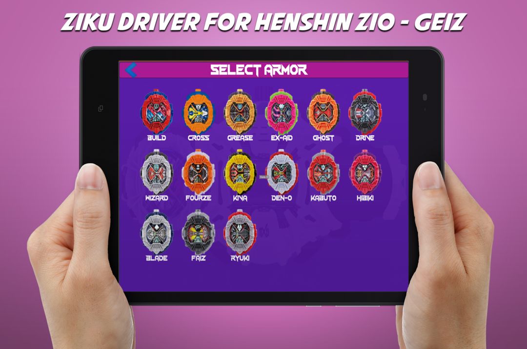 DX Ziku driver for henshin belt Zio - Geiz ภาพหน้าจอเกม
