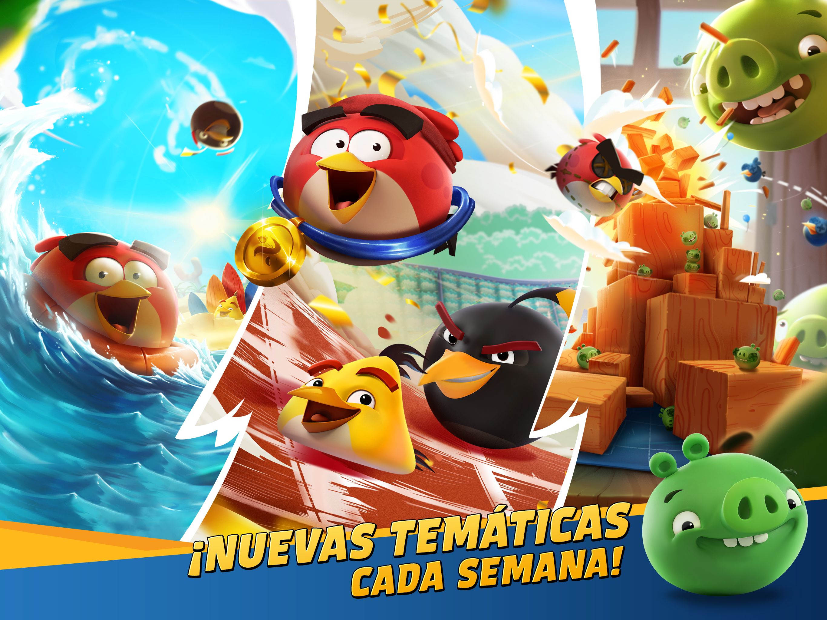 Captura de Pantalla del Juego Angry Birds Friends