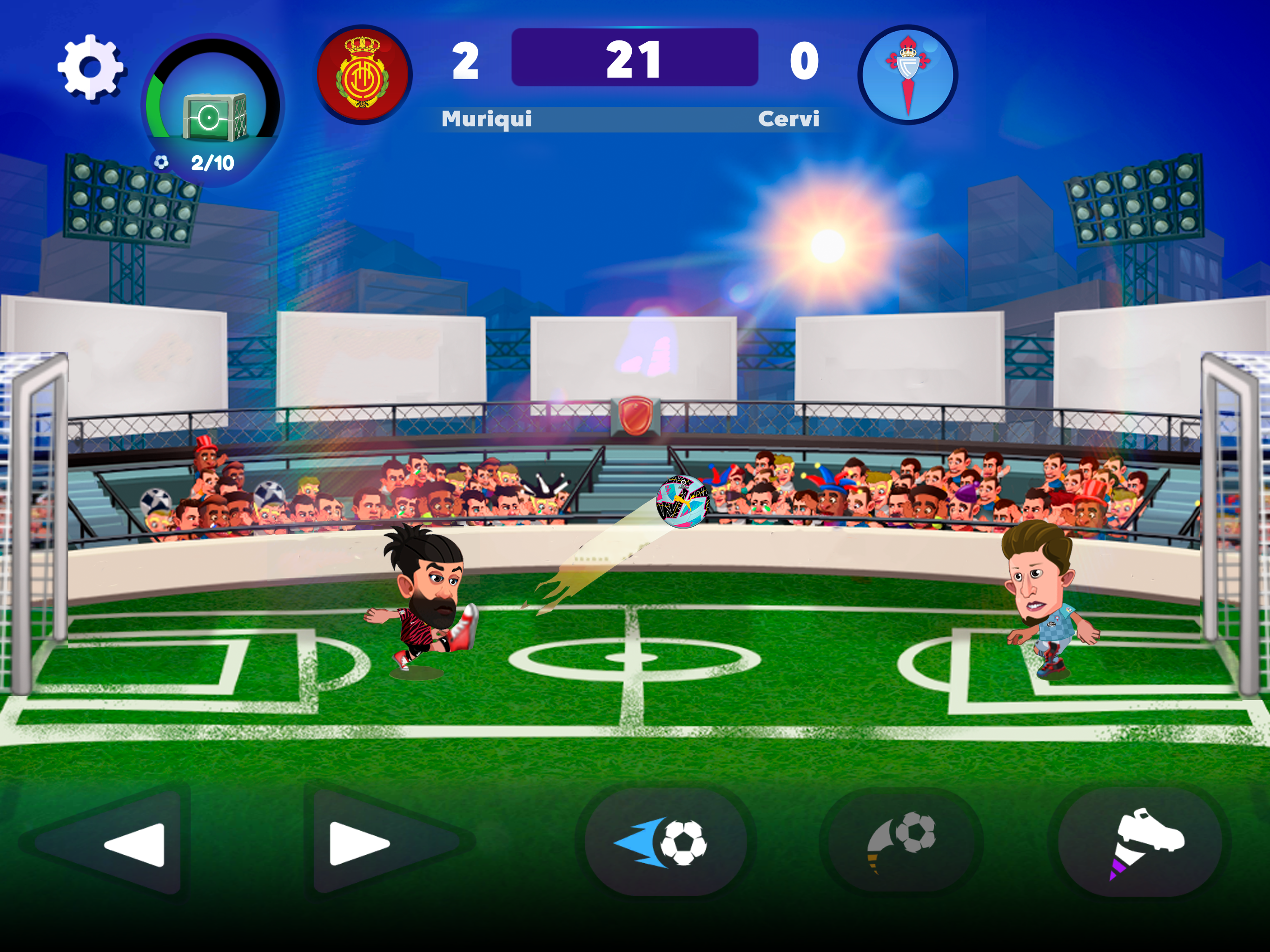 Screenshot of LALIGA Head Football 23 SOCCER