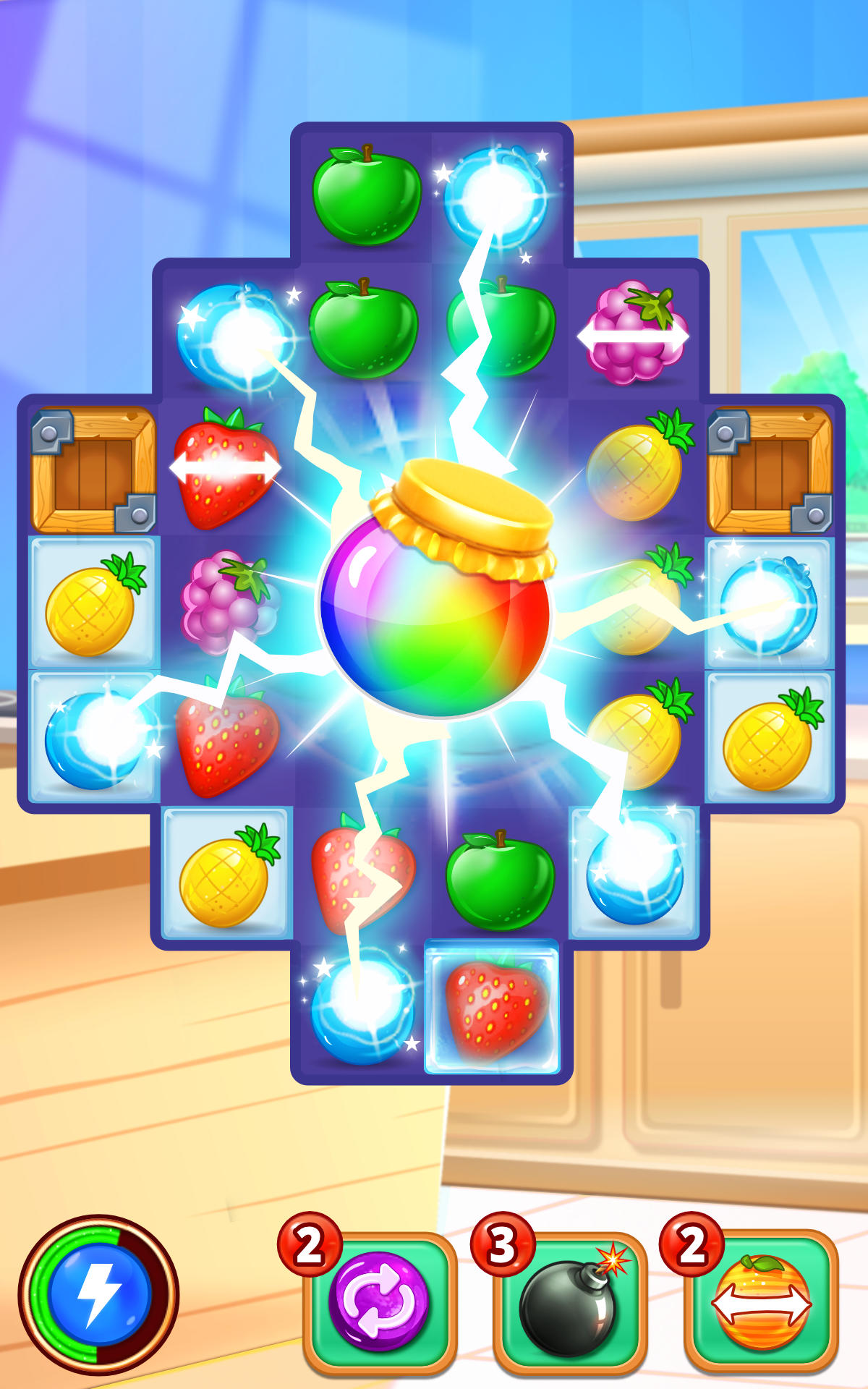 Gummy Paradise: Match 3 Games Game Screenshot