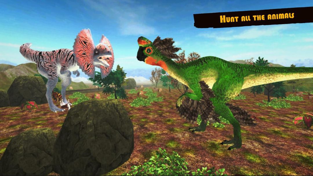 Screenshot of Dinosaur Game Simulator