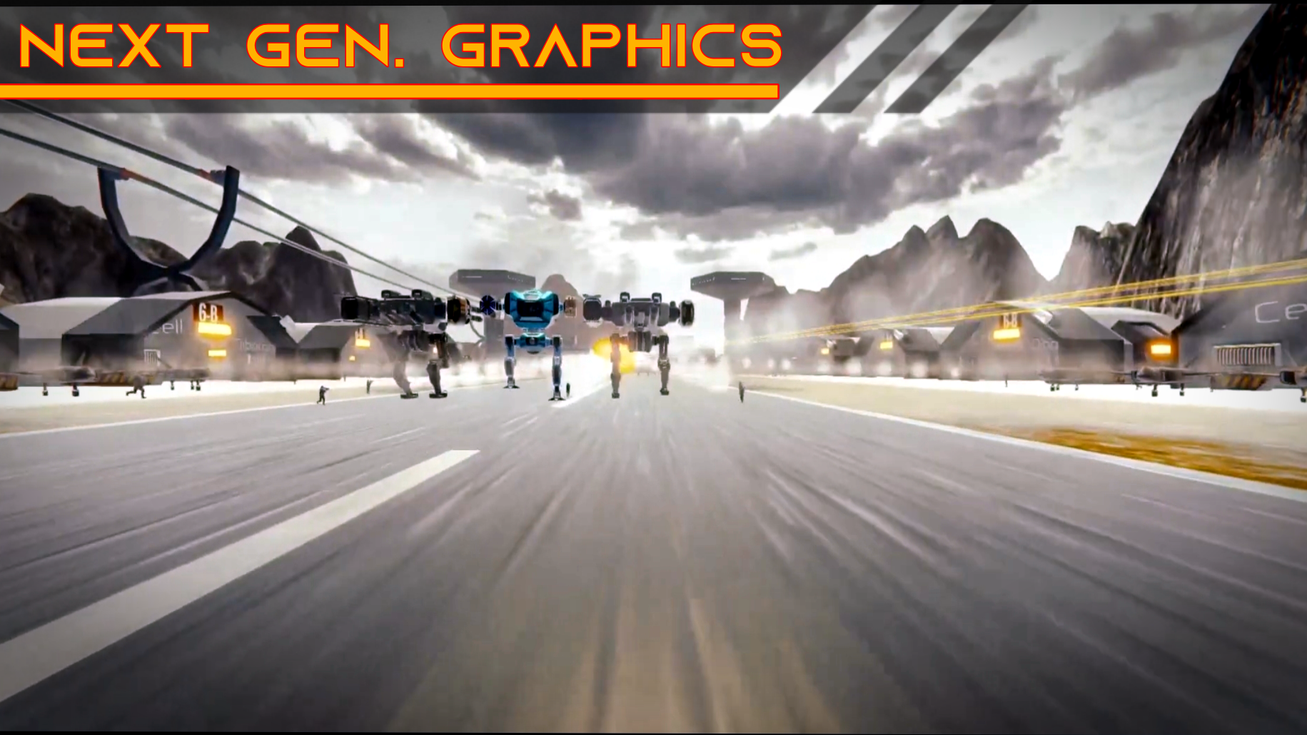 Screenshot of Mech warfare : War Robots game