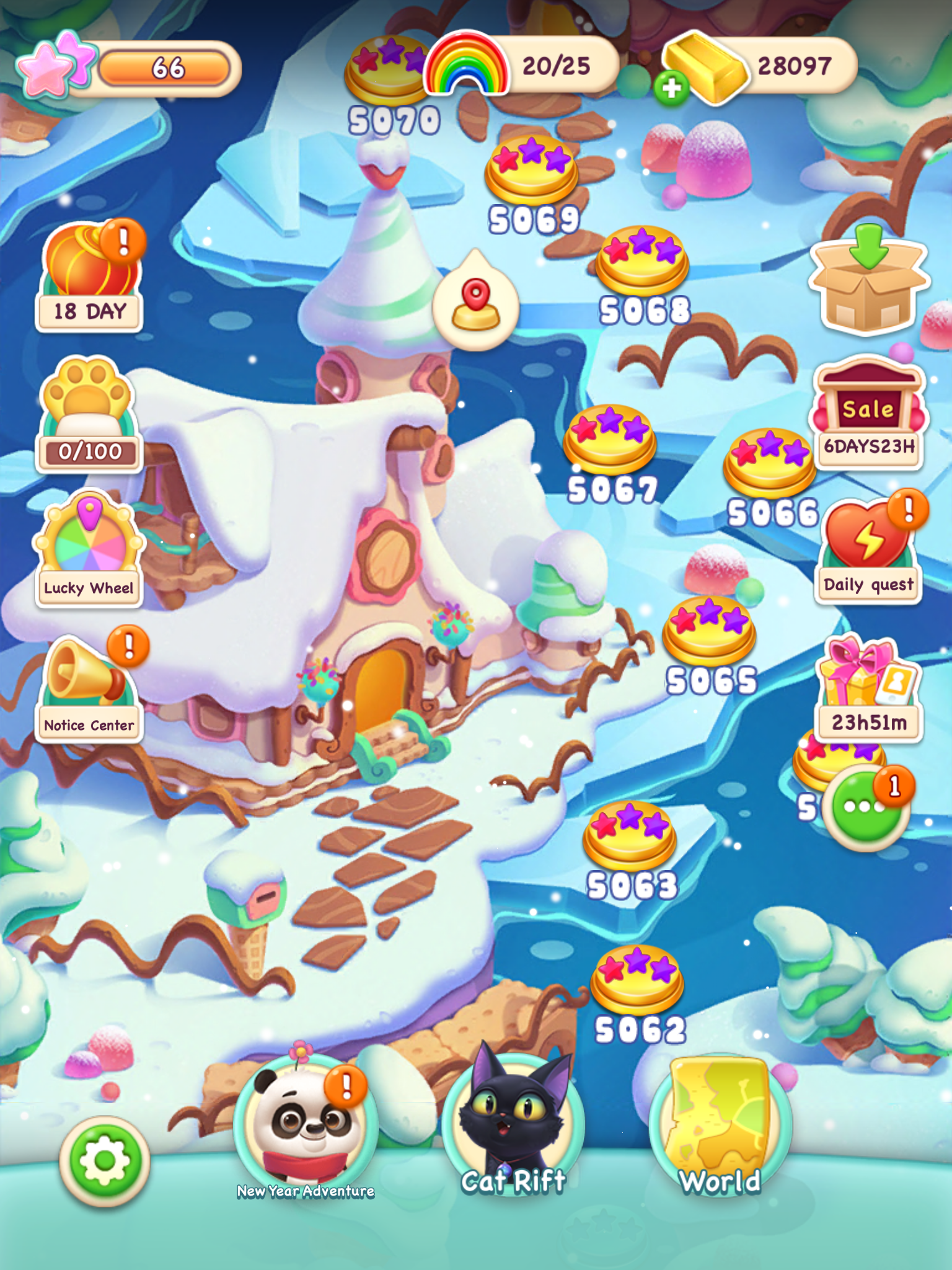 Jellipop Match screenshot game