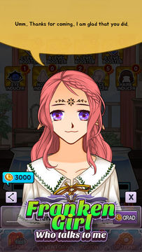 Franken Girl Game Screenshot