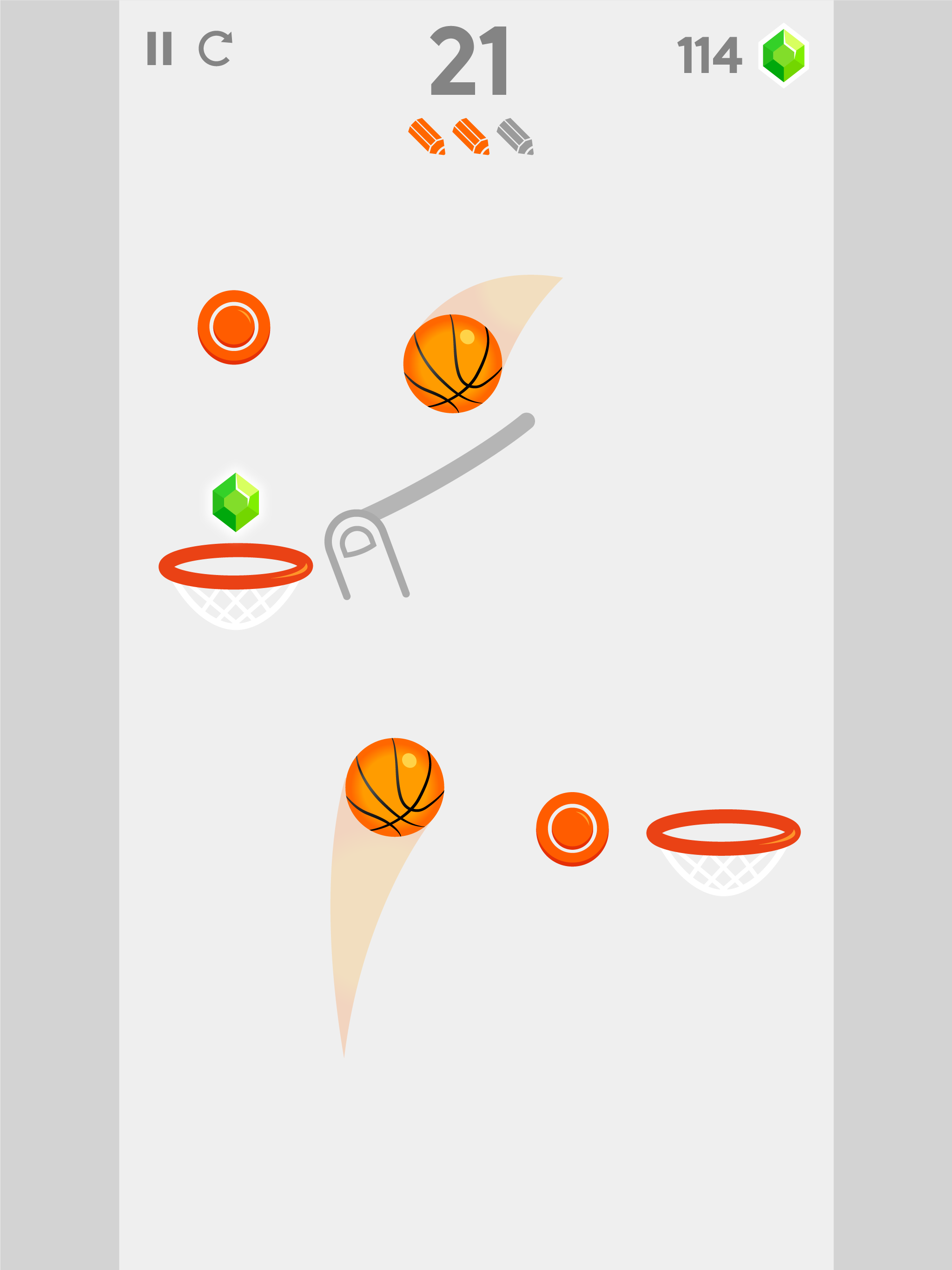 Dunk Line 게임 스크린샷
