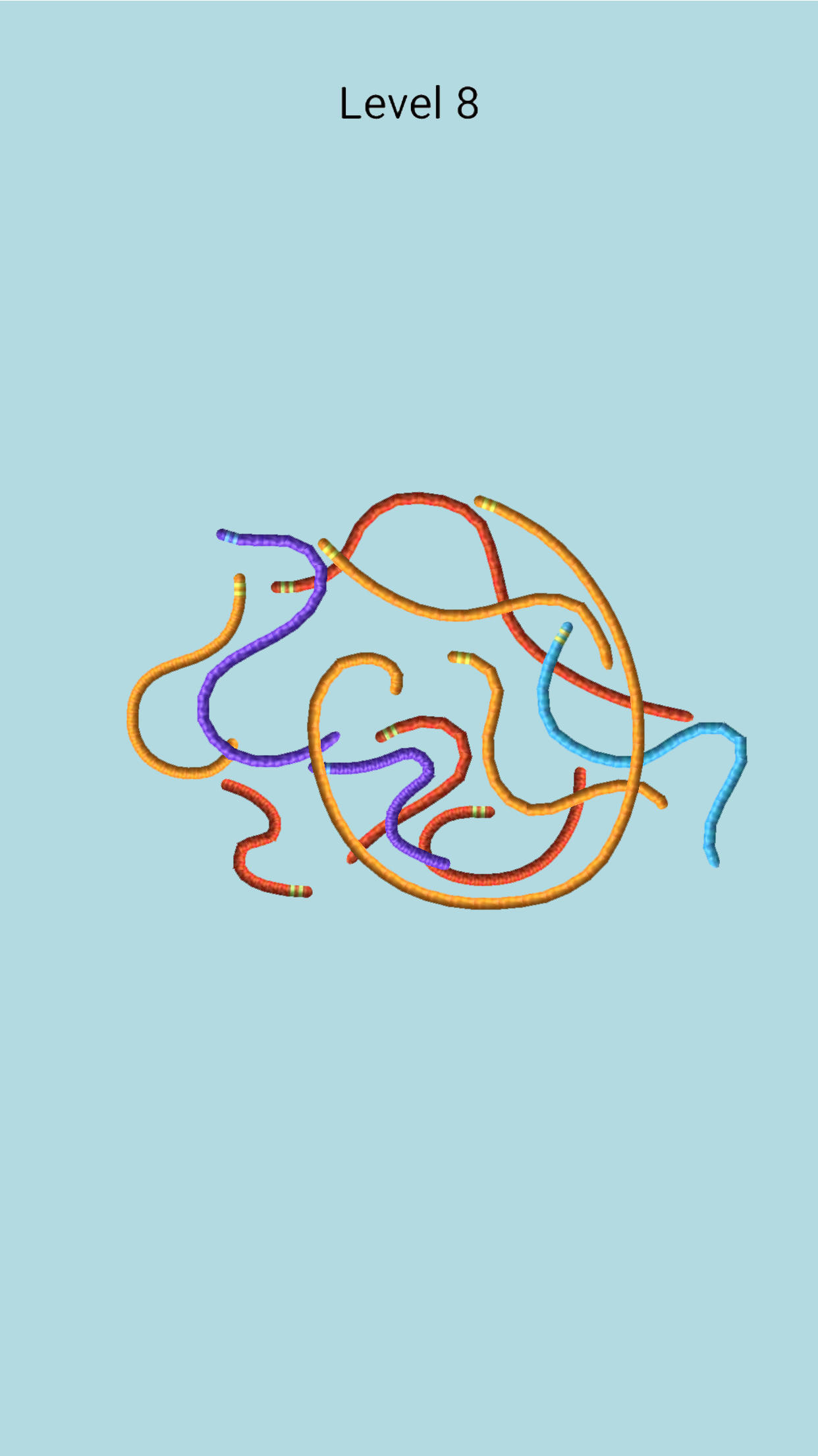 Screenshot of Tangled  Ropes: Tangle  Knot