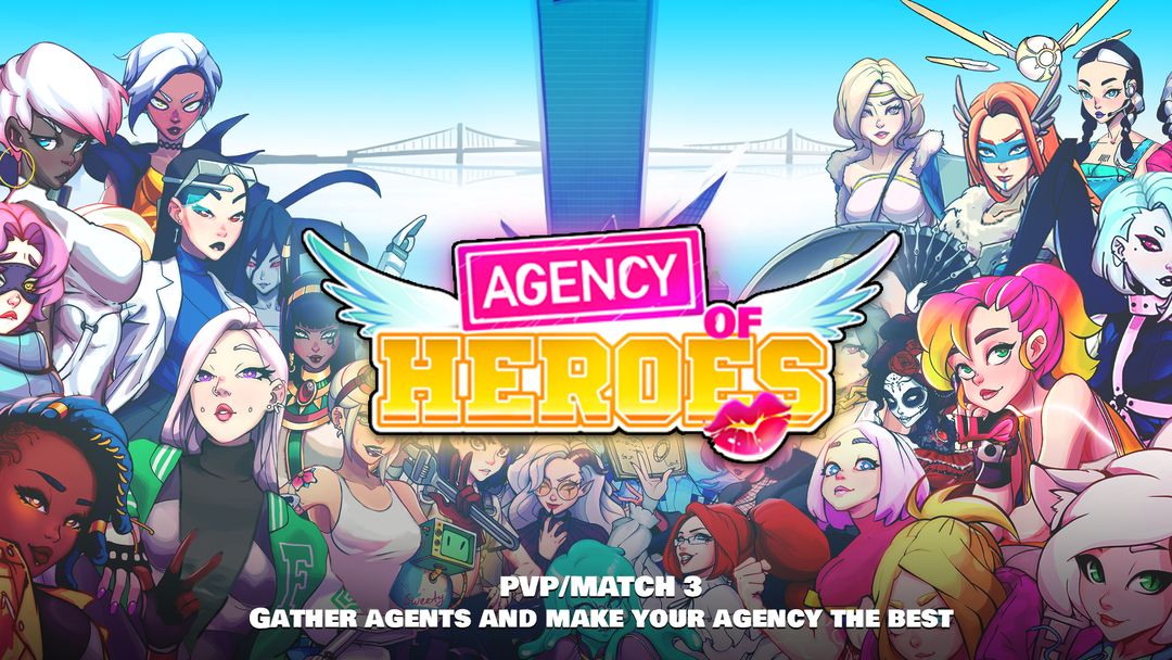Agency of Heroes ภาพหน้าจอเกม