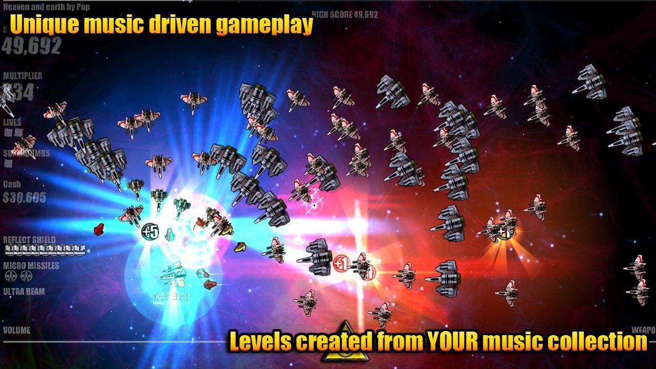 Screenshot of Beat Hazard Ultra (Demo)