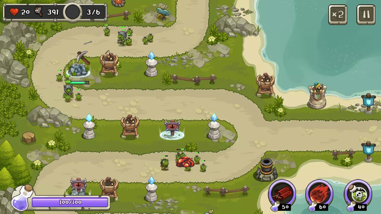 Screenshot of Tower Defense King
