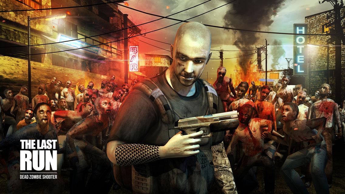 Captura de Tela do Jogo Last Run: Dead Zombie Shooter