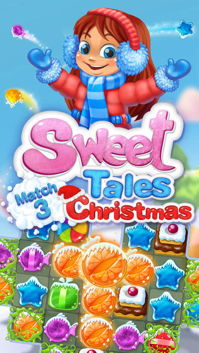 Sweet Tales: Match 3 Christmas遊戲截圖