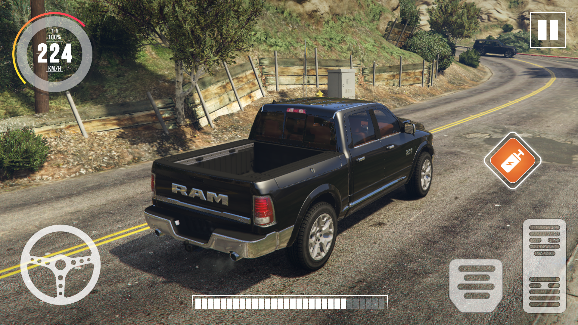 Drive Dodge Ram: Pickup 4x4 Game Screenshot