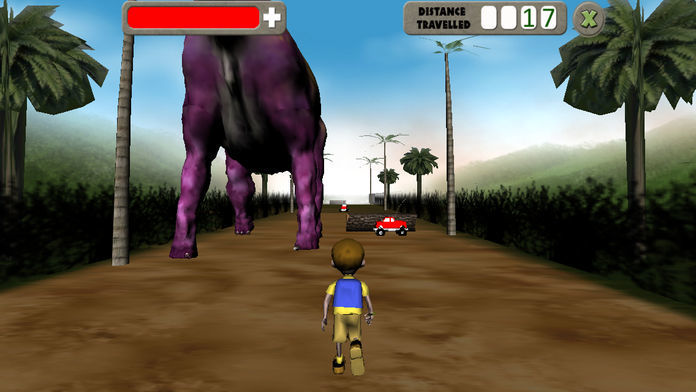 Screenshot of Dino Dan: Dino Dodge