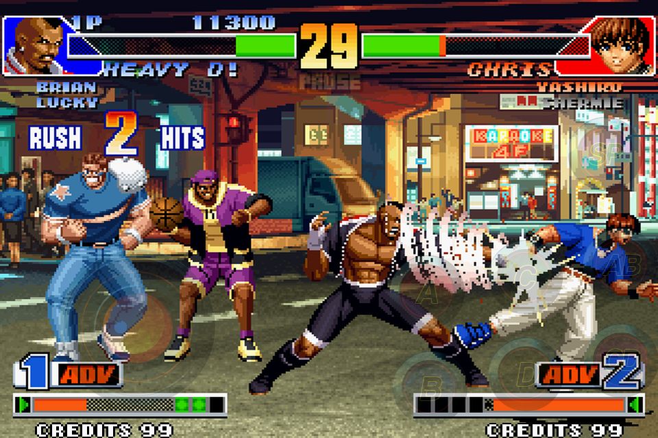 Screenshot of THE KING OF FIGHTERS '98