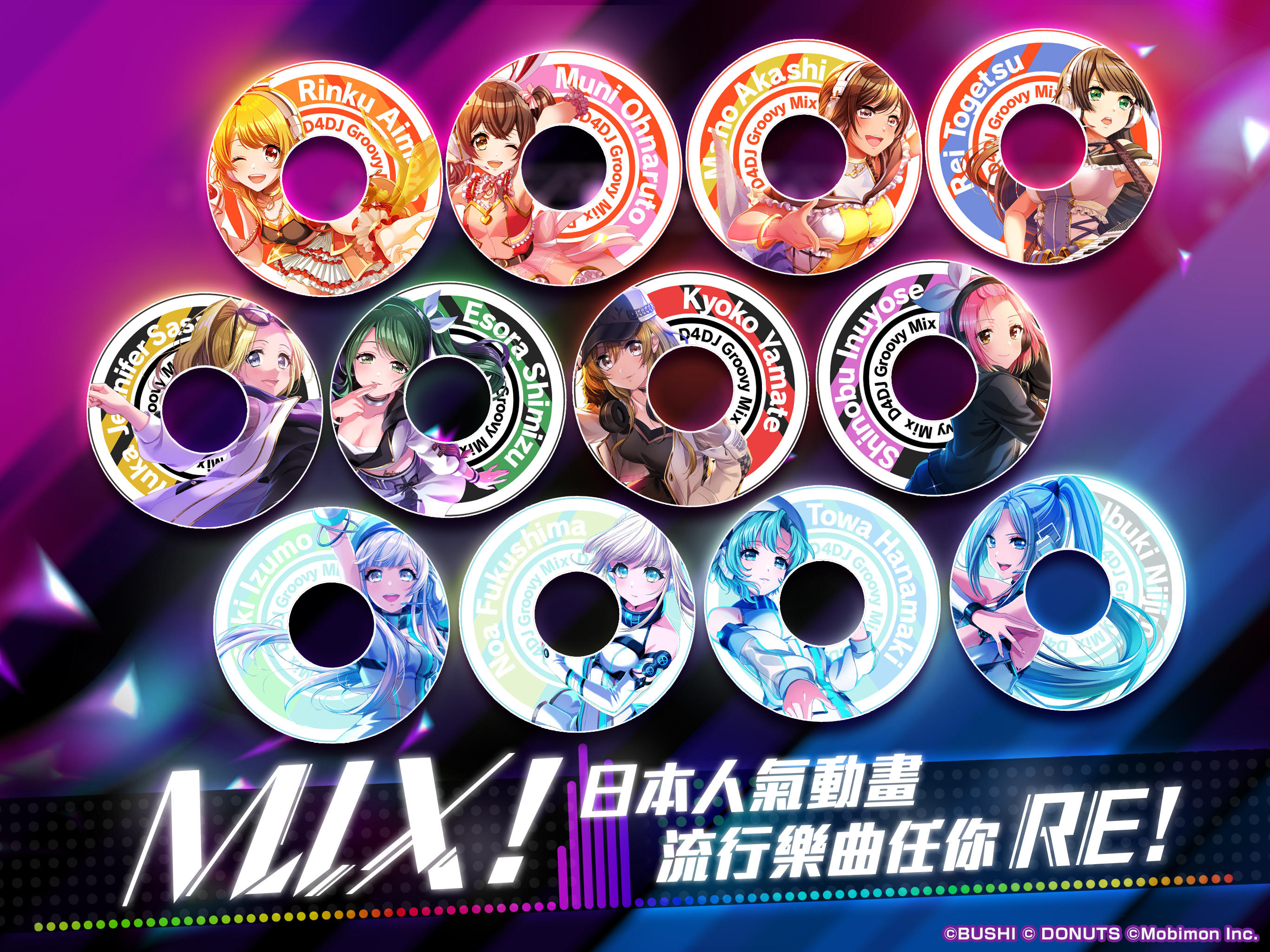 D4DJ 電音派對 遊戲截圖