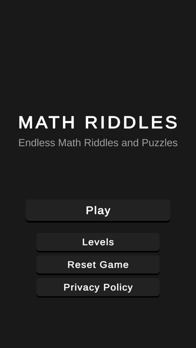 Math Riddles: Logical Puzzle ภาพหน้าจอเกม