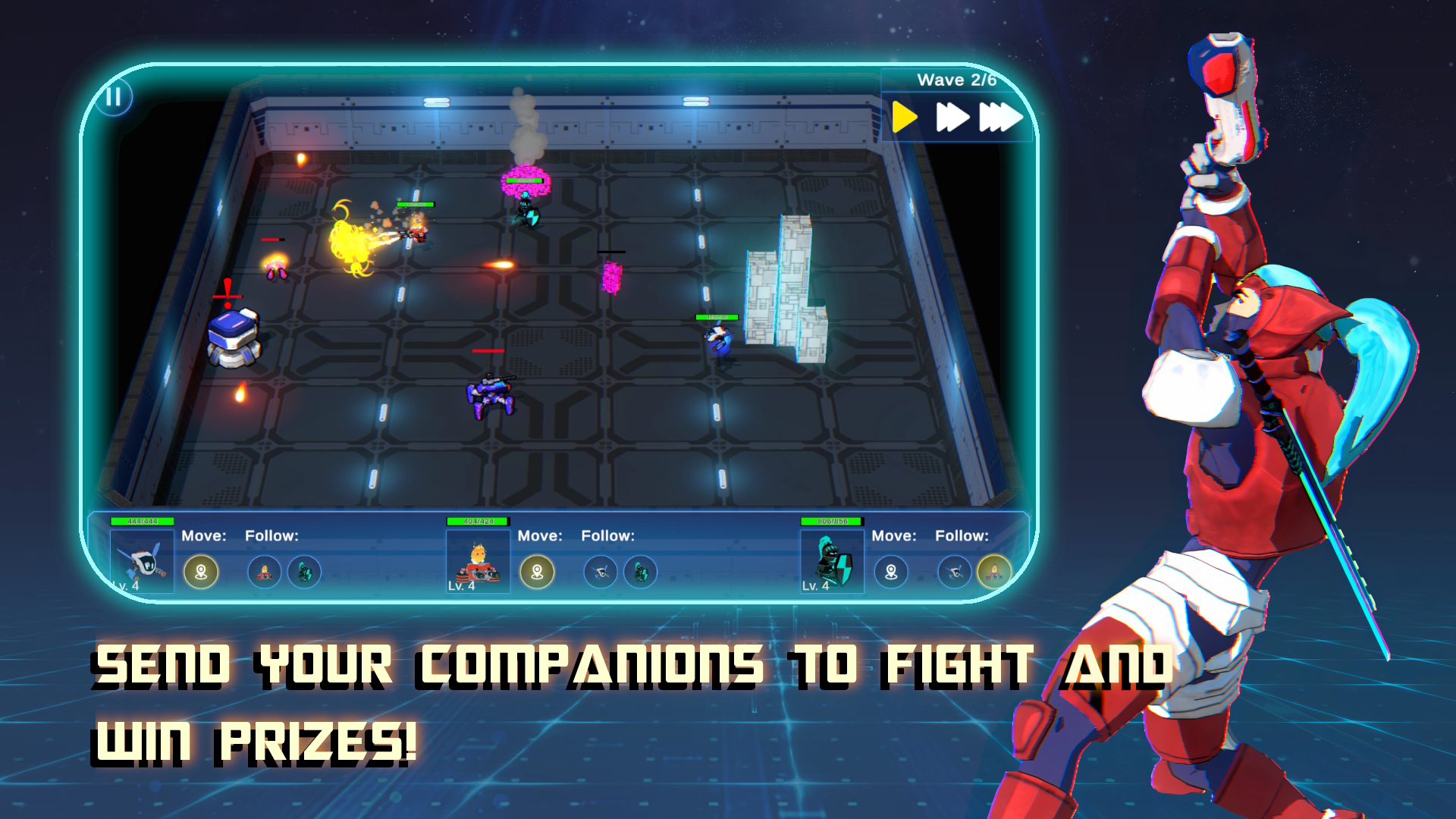 Screenshot of Cyberhero Legends