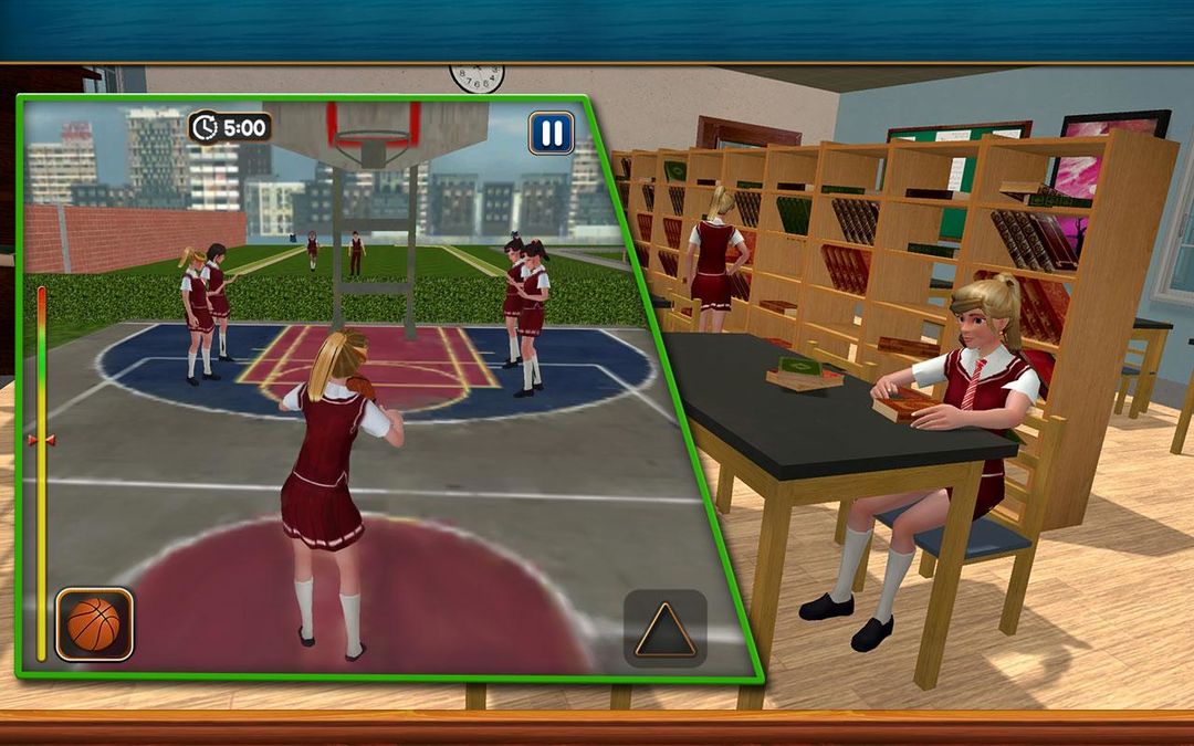 Screenshot of High School Girl Game 2018