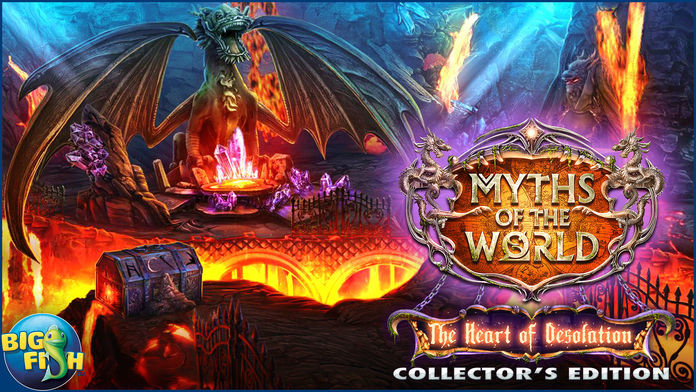 Screenshot of Myths of the World: The Heart of Desolation - A Hidden Object Adventure (Full)