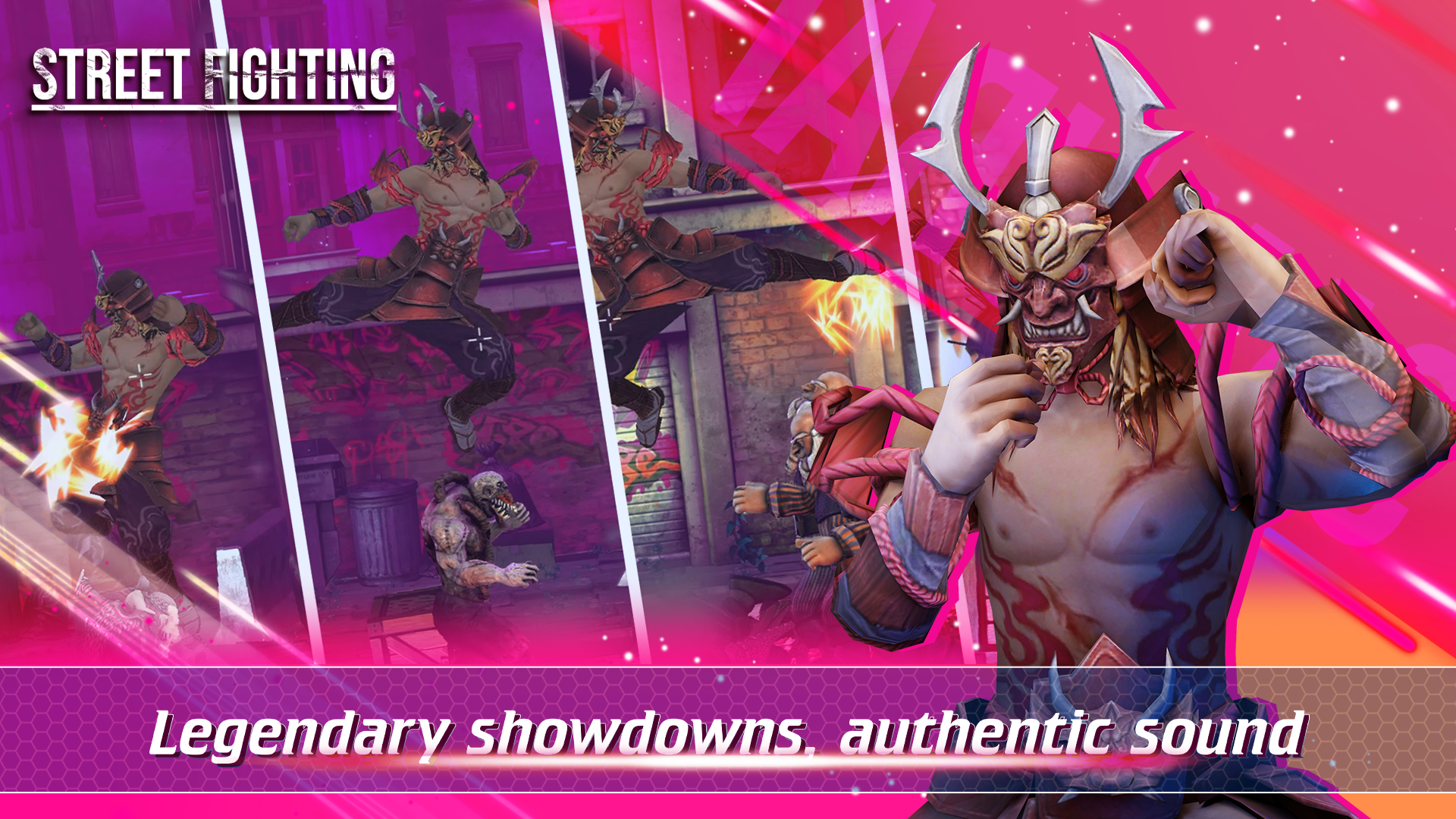 Captura de Tela do Jogo Street Fight : Fighting Game
