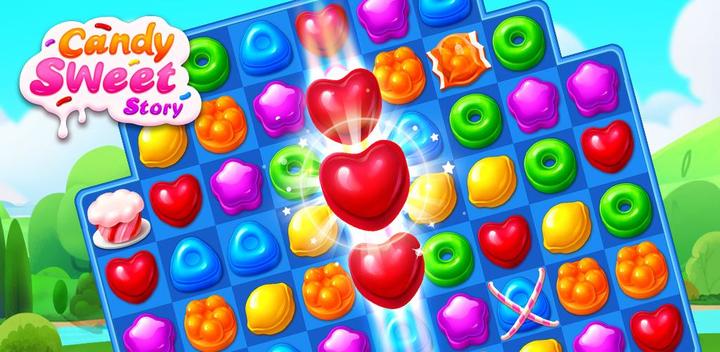 Banner of Candy Pop Story : Match 3 7.07.5555