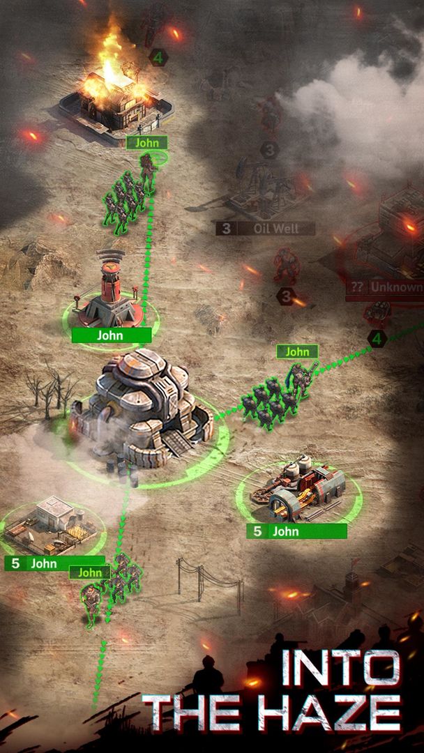 Haze of War 게임 스크린 샷