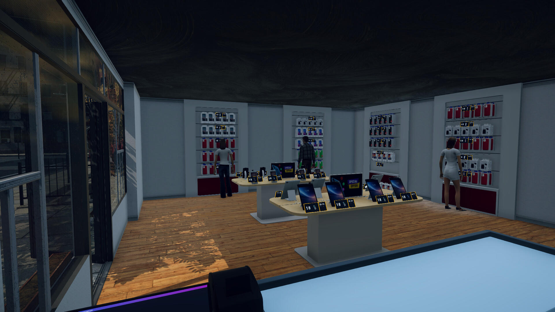 Electronics Shop Simulator Game Screenshot