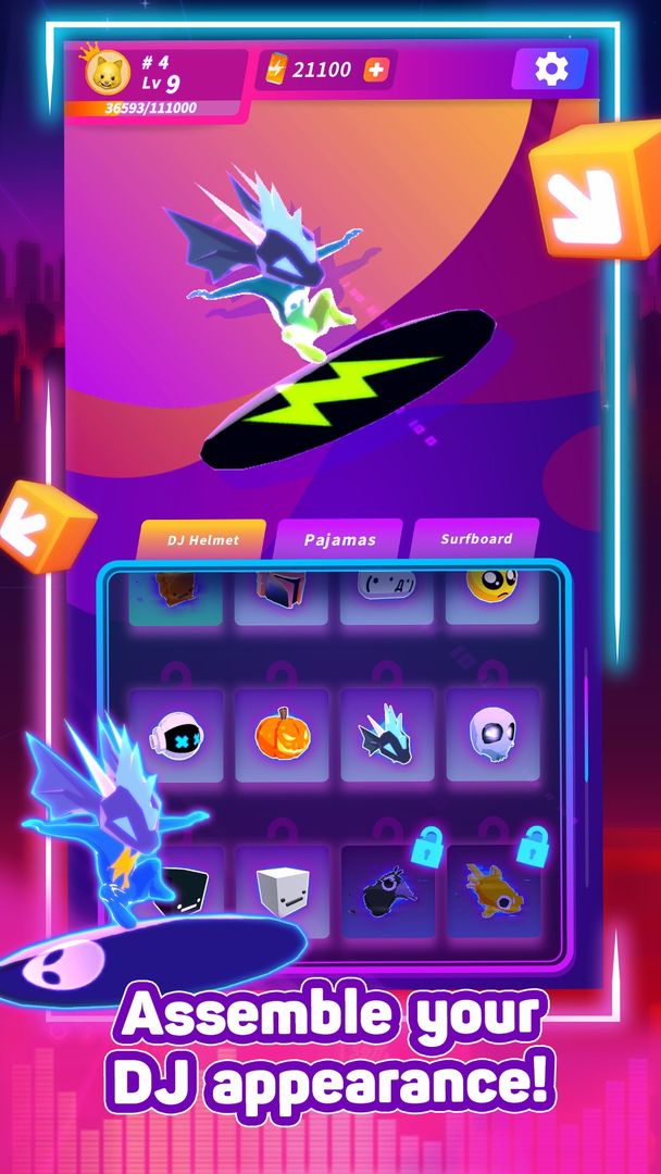 Rhythm Surfer screenshot game