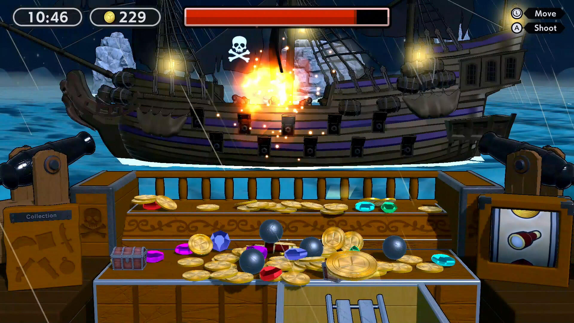 Blackbeard's Treasure Game Screenshot