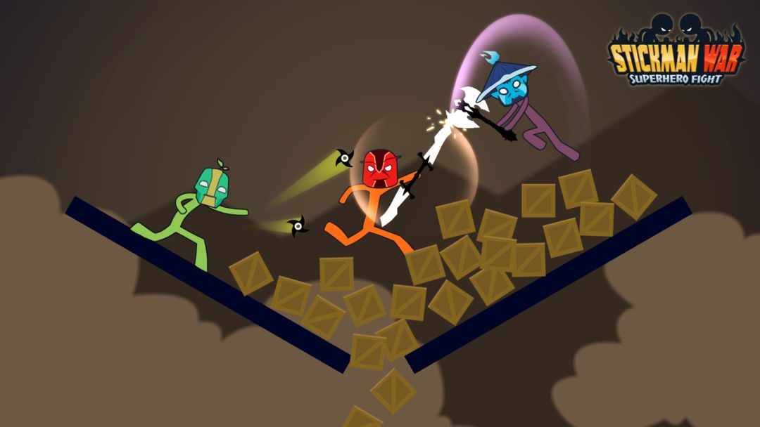 Stickman War - Super Hero Fight screenshot game