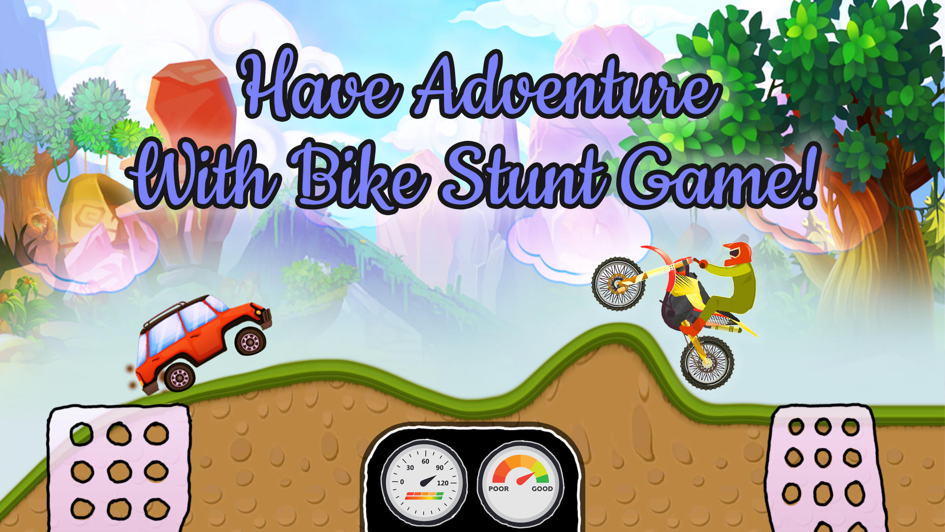 Скриншот игры BIKE STUNT – Bike Driving Game