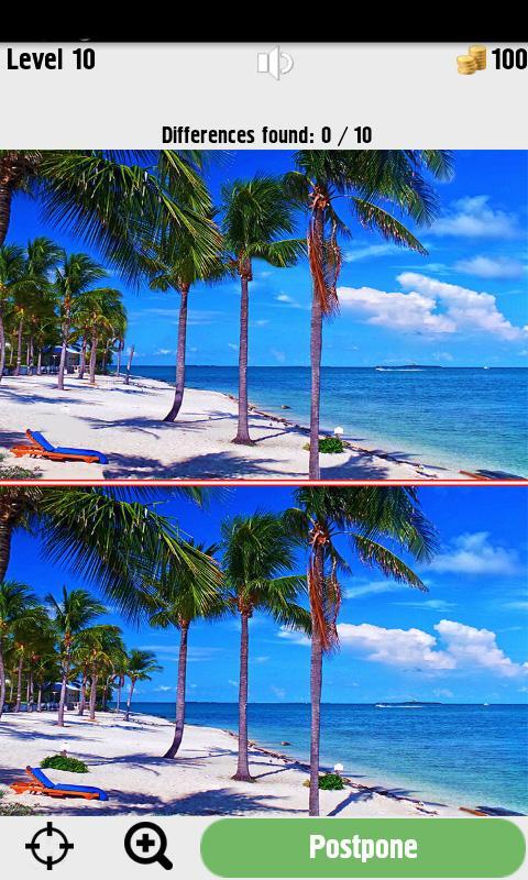 Find Differences Game Screenshot