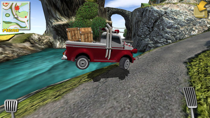Screenshot of Parcel Panic - Post Car Racer 3D