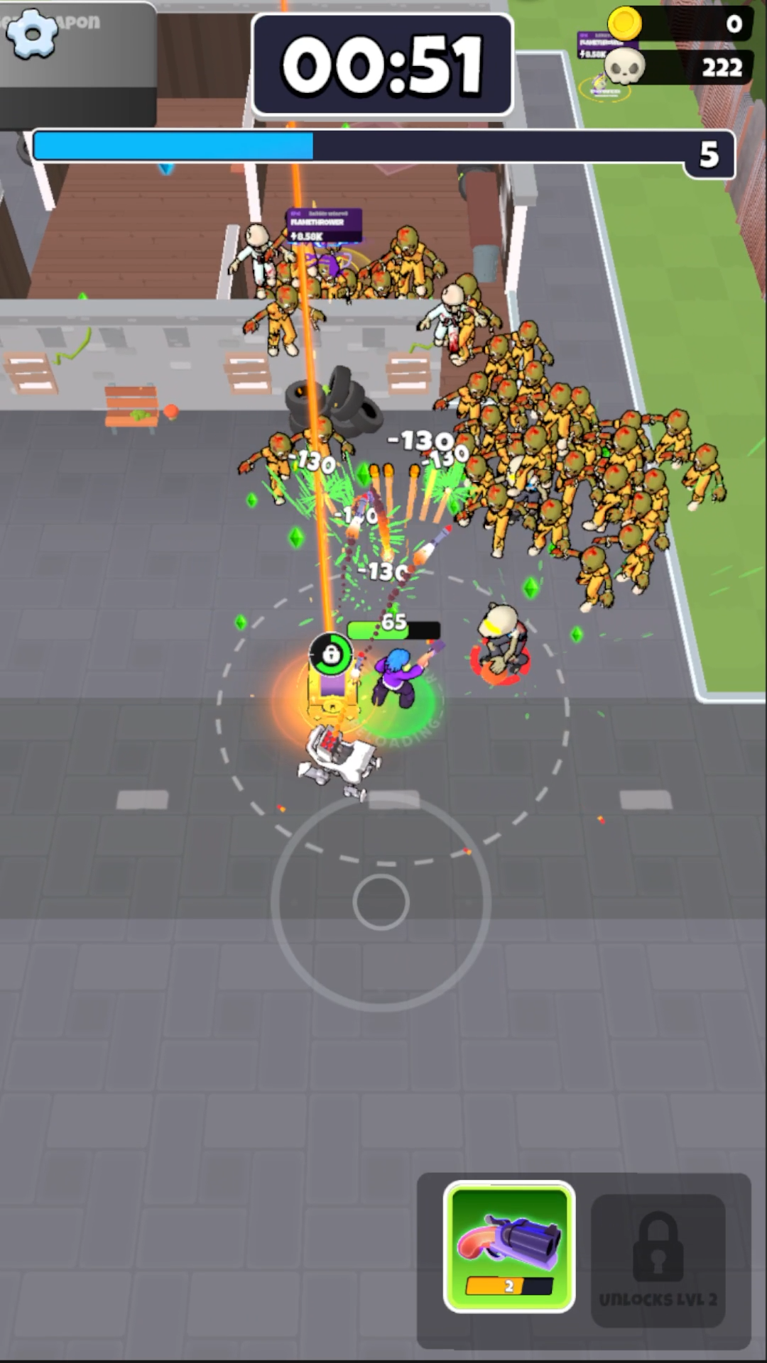 Horde Z: Zombies Attack! Game Screenshot