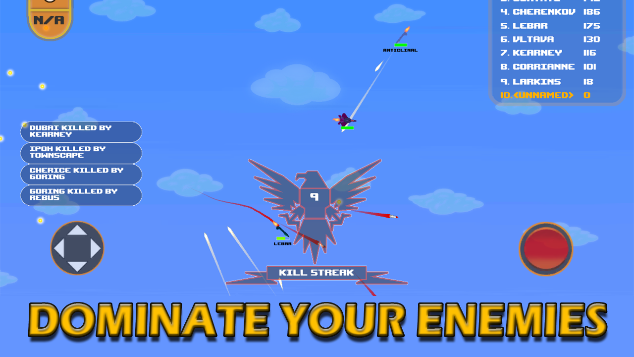 planes.io : free your wings Game Screenshot
